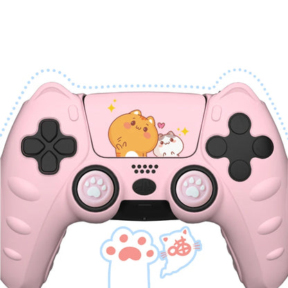 Cat Paw Silicone Soft Protector Skin for PS5 Controller