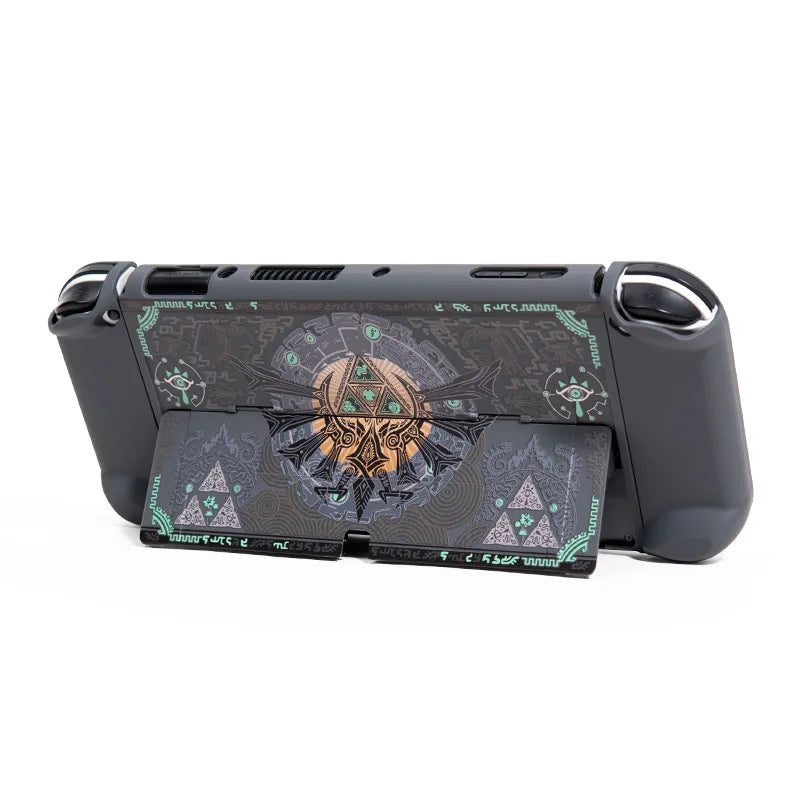 Zelda Shell for Nintendo Switch & Switch OLED – Full Back Protector for Console & Joy-Con Controllers